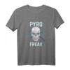 Pyro Freak Skull Feuerwerk T-Shirt  Lustiges Pyrotechniker-Shirt, Perfekt als Vatertags- oder Geburtstagsgeschenk für Feuerwerksfans und Feuerwerk-Profis