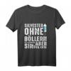 Böllern Feuerwerk Pyrotechnik Silvester Langarmshirt  Lustiges Geschenk für Männer, Frauen, Väter, Omas & Opas zu Silvester, Weihnachten & Geburtstagen
