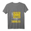 Damen Böllern Feuerwerk Silvester Pyrotechnik Geschenk T-Shirt mit V-Ausschnitt  Lustiges Feuerwerksmotiv für Pyrotechniker & Silvesterfans
