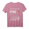 Pyro Pyrotechnik Silvester Feuerwerk T-Shirt - Perfektes Geschenk für Feuerwerk- und Pyrotechnikfans zu Weihnachten & Neujahr