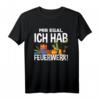 Mir Egal Ich Hab Feuerwerk - Lustiges Pyrotechniker T-Shirt für Silvester, Neujahr & Feuerwerks-Fans als Geschenkidee