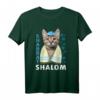Funny Jewish Sabbat T-Shirt mit Katze und Kippa  Lustiges jüdisches Geschenk für Shabbat, Freunde & Familie