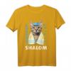 Funny Jewish Sabbat T-Shirt mit Katze und Kippa  Lustiges jüdisches Geschenk für Shabbat, Freunde & Familie