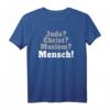 Jude Christ Muslimisches Menschen-T-Shirt mit Solidaritäts- und Friedensbotschaft  Für Toleranz, Respekt und gegen Diskriminierung