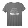 Jude Christ Muslimisches Menschen-T-Shirt mit Solidaritäts- und Friedensbotschaft  Für Toleranz, Respekt und gegen Diskriminierung