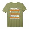 Facharzt Radiologie Multitasking Ninja lustig T-Shirt  Originelles Geschenk zum HapBunny für Radiologen und Mediziner