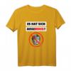 Anti Merkel T-Shirt 'Es hat sich ausgemerkelt'  Protestkleidung für Demos, Wahlkampf & Aktivismus gegen Angela Merkel