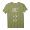 Keep Calm Sce to Aux Raketenwissenschaftler T-Shirt - Lustiges Saturn & Weltraum-Geschenk für Wissenschafts- und Raketenfans