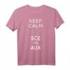 Keep Calm Sce to Aux Raketenwissenschaftler T-Shirt - Lustiges Saturn & Weltraum-Geschenk für Wissenschafts- und Raketenfans