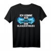 Lustiges Polizei T-Shirt Ich komme aus dem Blaulichtmilieu  Geschenk für Polizisten, Beamtin in Ausbildung & Kriminalpolizisten zu Weihnachten & Geburtstag