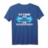 Lustiges Polizei T-Shirt Ich komme aus dem Blaulichtmilieu  Geschenk für Polizisten, Beamtin in Ausbildung & Kriminalpolizisten zu Weihnachten & Geburtstag