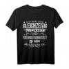 Prinzessin und Rechtsanwaltsfachangestellte Spruch Geschenk T-Shirt  Lustiges Büro-Outfit für Kolleginnen zum Geburtstag & Weihnachten