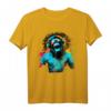 Monkey DJ T-Shirt mit Kopfhörer & Sonnenbrille  Lustiges Party-Outfit für Disco, Club & Après-Ski
