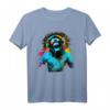Monkey DJ T-Shirt mit Kopfhörer & Sonnenbrille  Lustiges Party-Outfit für Disco, Club & Après-Ski