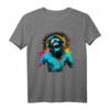 Monkey DJ T-Shirt mit Kopfhörer & Sonnenbrille  Lustiges Party-Outfit für Disco, Club & Après-Ski