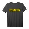 Zur Not Fast Arzt T-Shirt für Sanitäter & Rettungssanitäter - Lustiges Geschenk für Rettungsdienstpersonal mit Humor