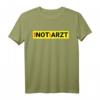 Zur Not Fast Arzt T-Shirt für Sanitäter & Rettungssanitäter - Lustiges Geschenk für Rettungsdienstpersonal mit Humor
