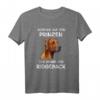 Rhodesian Ridgeback Hund Damen Herren Lustiges Spruch T-Shirt  Perfektes Geschenk für Hundeliebhaber zu Weihnachten, Geburtstag & Gassi gehen
