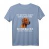 Rhodesian Ridgeback Hund T-Shirt für Damen und Herren  Lustiges Hundemotiv, ideales Geschenk für Hundeliebhaber zu Weihnachten, Geburtstag & Gassi gehen