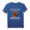 Rhodesian Ridgeback Hund T-Shirt für Damen und Herren  Lustiges Hundemotiv, ideales Geschenk für Hundeliebhaber zu Weihnachten, Geburtstag & Gassi gehen