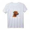 Rhodesian Ridgeback Hund T-Shirt für Damen und Herren  Lustiges Hundemotiv, ideales Geschenk für Hundeliebhaber zu Weihnachten, Geburtstag & Gassi gehen