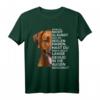Rhodesian Ridgeback Hund Seele Augen T-Shirt  Lustiges Hundeliebhaber-Shirt für Fans & Herrchen/Frauchen, Perfekt zum Geburtstag