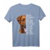 Rhodesian Ridgeback Hund Seele Augen T-Shirt  Lustiges Hundeliebhaber-Shirt für Fans & Herrchen/Frauchen, Perfekt zum Geburtstag
