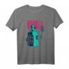 Roboter Graffiti Retro Design T-Shirt für coole Nerds und Ingenieure - Perfektes Geschenk für Weihnachten, Valentinstag & Geburtstag
