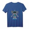 Kinder 5. Geburtstag Bot Spielzeug Geek Cyborg Roboter Design T-Shirt  Perfektes Geschenk für Technik- und Robotikliebhaber