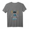 Kinder 5. Geburtstag Bot Spielzeug Geek Cyborg Roboter Design T-Shirt  Perfektes Geschenk für Technik- und Robotikliebhaber
