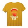Lustiges Bootsführer Schiffsruder T-Shirt  Ich brauch Vitamin See Geschenk für Bootsfahrer, Segler & Yachtbesitzer zu Geburtstag & Weihnachten