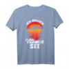 Lustiges Bootsführer Schiffsruder T-Shirt  Ich brauch Vitamin See Geschenk für Bootsfahrer, Segler & Yachtbesitzer zu Geburtstag & Weihnachten