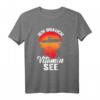 Lustiges Bootsführer Schiffsruder T-Shirt  Ich brauch Vitamin See Geschenk für Bootsfahrer, Segler & Yachtbesitzer zu Geburtstag & Weihnachten