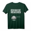 Ich Hasse Menschen Steine Sind Ok T-Shirt  Lustiges Stressabbau-Shirt für Büro und Alltag
