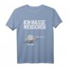Ich Hasse Menschen Steine Sind Ok T-Shirt  Lustiges Stressabbau-Shirt für Büro und Alltag