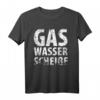 Gas. Wasser. Scheiße. Klempner Installateur Heizungsbauer T-Shirt  Lustiges Handwerker Geschenk für Männer