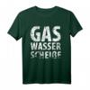 Gas. Wasser. Scheiße. Klempner Installateur Heizungsbauer T-Shirt  Lustiges Handwerker Geschenk für Männer