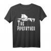 Herren The Pipefather Rohrleiter T-Shirt  Lustiges Sanitär-Design für Klempner, Vatertag & Geschenk für Rohrleiter & Abwasserarbeiter