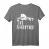 Herren The Pipefather Rohrleiter T-Shirt  Lustiges Sanitär-Design für Klempner, Vatertag & Geschenk für Rohrleiter & Abwasserarbeiter