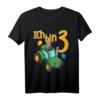 Kinder Ich Bin Drei 3 Jahre Dritter Geburtstag Trecker Schwein T-Shirt  Perfekt für kleine Geburtstagskinder und Jungen mit Bauernhof-Fans