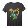 Kinder Ich Bin Drei 3 Jahre Dritter Geburtstag Trecker Schwein T-Shirt  Perfekt für kleine Geburtstagskinder und Jungen mit Bauernhof-Fans
