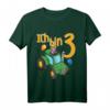 Kinder Ich Bin Drei 3 Jahre Dritter Geburtstag Trecker Schwein T-Shirt  Perfekt für kleine Geburtstagskinder und Jungen mit Bauernhof-Fans