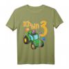 Kinder Ich Bin Drei 3 Jahre Dritter Geburtstag Trecker Schwein T-Shirt  Perfekt für kleine Geburtstagskinder und Jungen mit Bauernhof-Fans