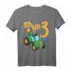 Kinder Ich Bin Drei 3 Jahre Dritter Geburtstag Trecker Schwein T-Shirt  Perfekt für kleine Geburtstagskinder und Jungen mit Bauernhof-Fans