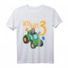 Kinder Ich Bin Drei 3 Jahre Dritter Geburtstag Trecker Schwein T-Shirt  Perfekt für kleine Geburtstagskinder und Jungen mit Bauernhof-Fans