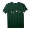 T-Shirt mit Amboss-Herzschlag  Lustiges Schmiede-Shirt als Geschenk für Eisen- und Metallliebhaber, Rüstungsexperten & Larp-Fans