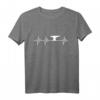 T-Shirt mit Amboss-Herzschlag  Lustiges Schmiede-Shirt als Geschenk für Eisen- und Metallliebhaber, Rüstungsexperten & Larp-Fans