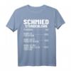 Schmiedekostüm Schmiedemeister Stundensatz T-Shirt  Ideal für Schmiedemeister, Hufschmiede & Metallarbeiter