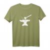 Professionelles Schmiede-T-Shirt mit Hammer und Amboss  Perfektes Geschenk für Schmied und Metallarbeiter