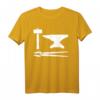 Schmied Werkzeuge T-Shirt  Klassisches Motiv für Metallbauer, Schmiede & Werkzeugliebhaber